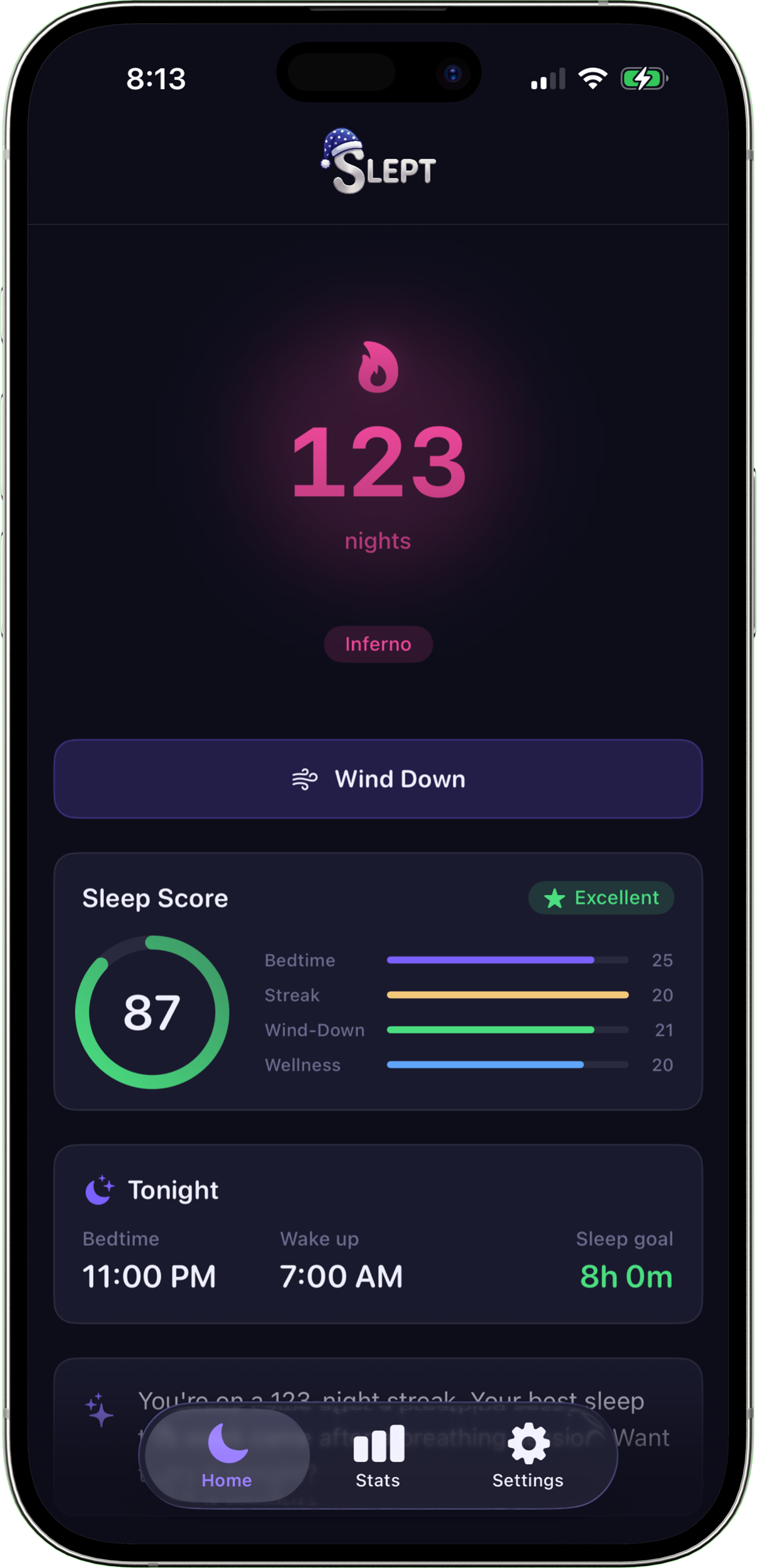 Slept App Preview